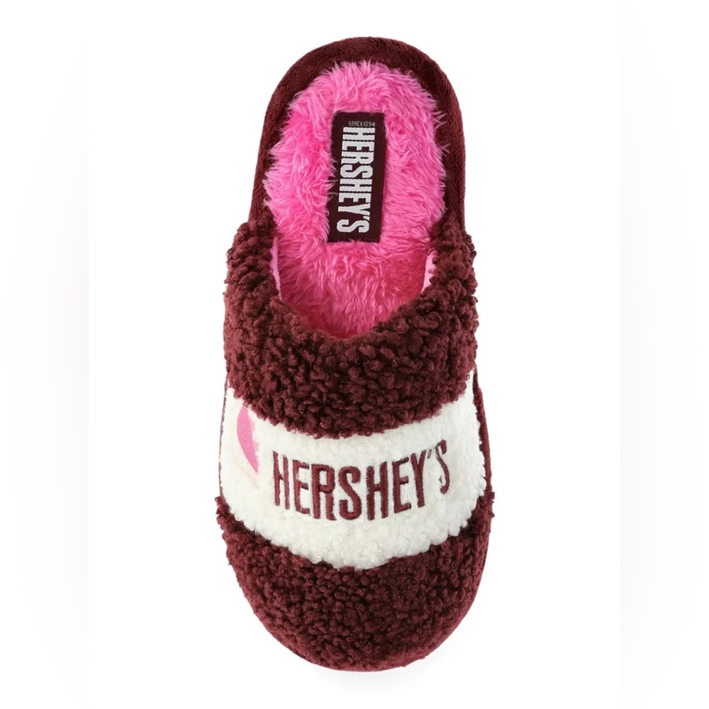 Hershey's Kids Slippers in Brown and Pink size 2/3